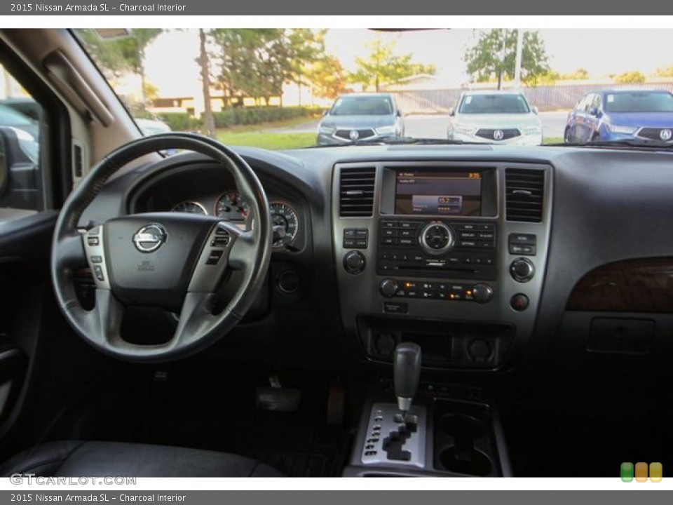 Charcoal Interior Dashboard for the 2015 Nissan Armada SL #138289779