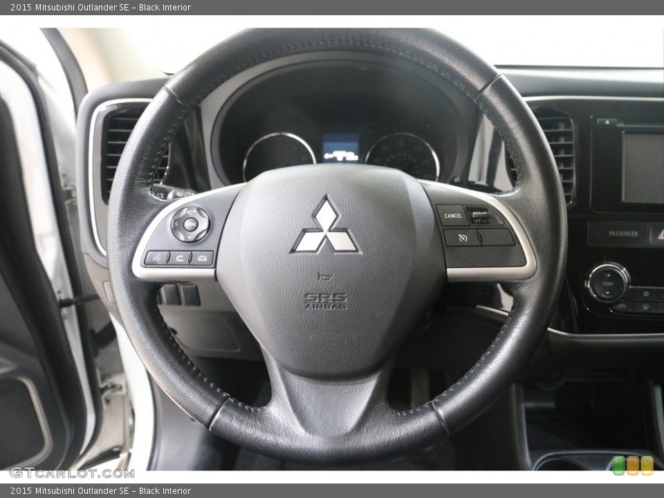 Black Interior Steering Wheel for the 2015 Mitsubishi Outlander SE #138291369