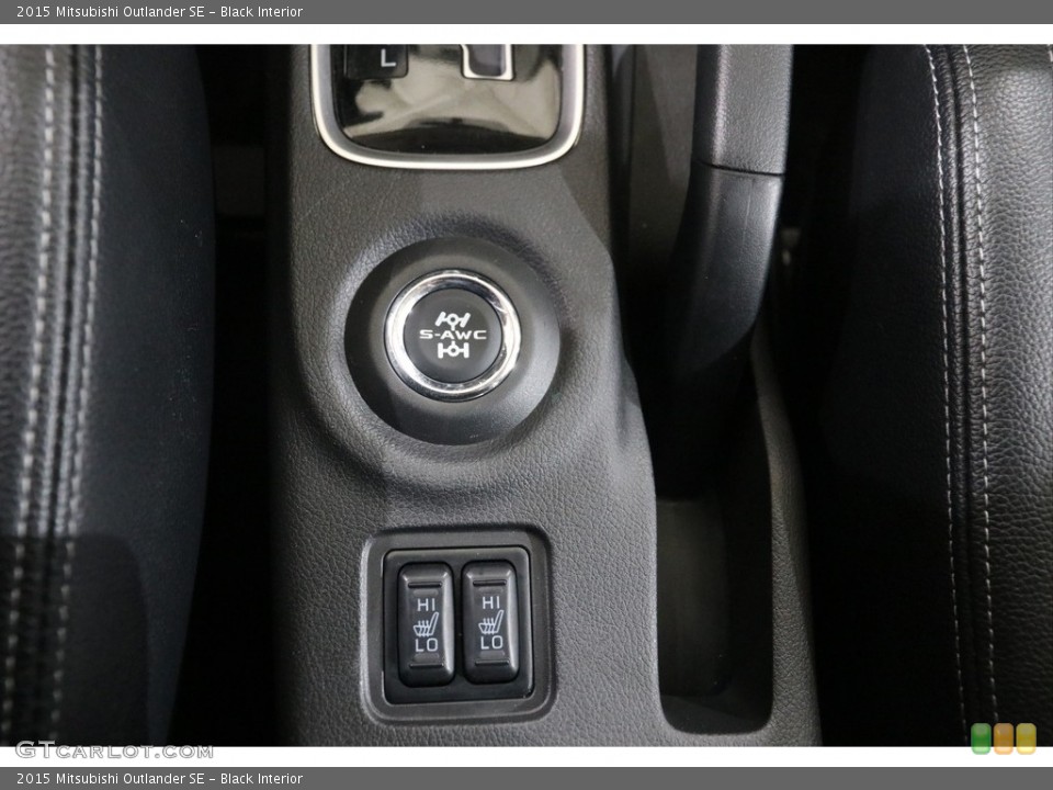 Black Interior Controls for the 2015 Mitsubishi Outlander SE #138291440