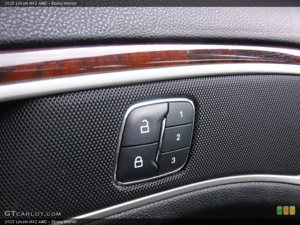 Ebony Interior Door Panel for the 2015 Lincoln MKZ AWD #138293706