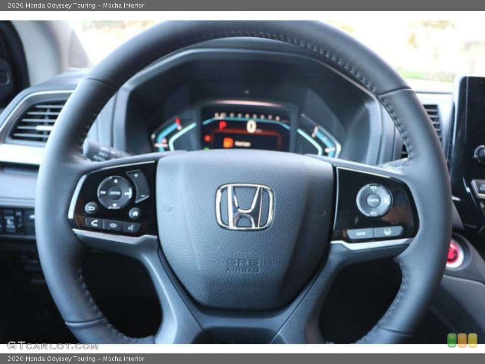 Mocha Interior Steering Wheel for the 2020 Honda Odyssey Touring #138297506