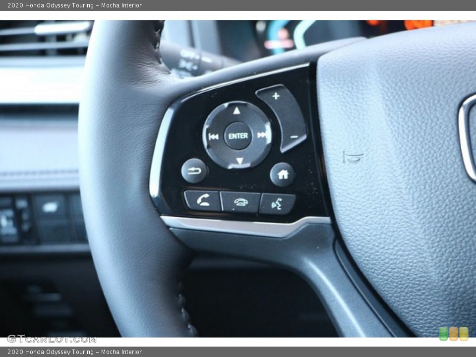 Mocha Interior Steering Wheel for the 2020 Honda Odyssey Touring #138297596