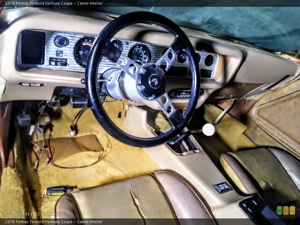 Camel Interior Dashboard for the 1978 Pontiac Firebird Formula Coupe #138306787