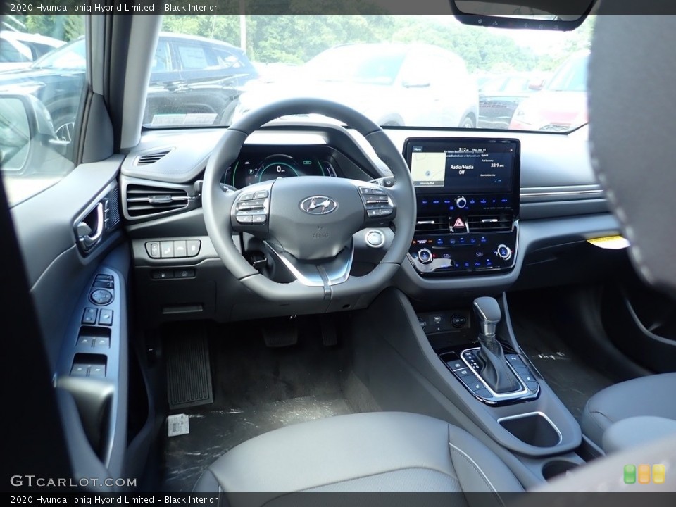 Black Interior Photo for the 2020 Hyundai Ioniq Hybrid Limited #138315655