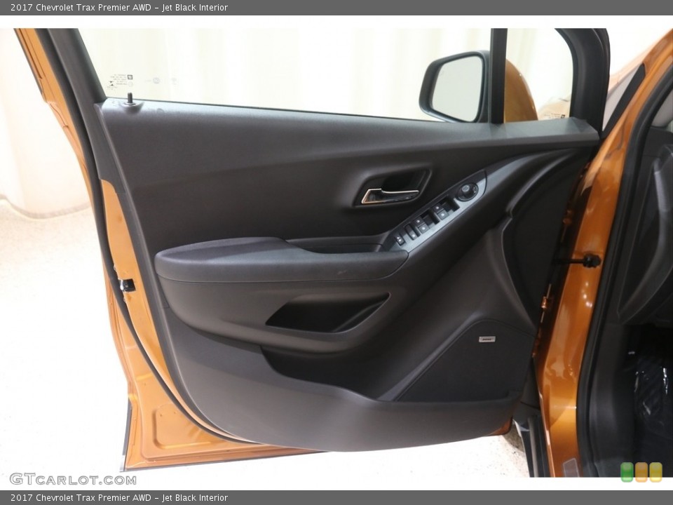 Jet Black Interior Door Panel for the 2017 Chevrolet Trax Premier AWD #138316903