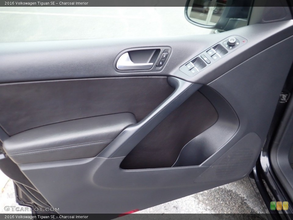 Charcoal Interior Door Panel for the 2016 Volkswagen Tiguan SE #138318313