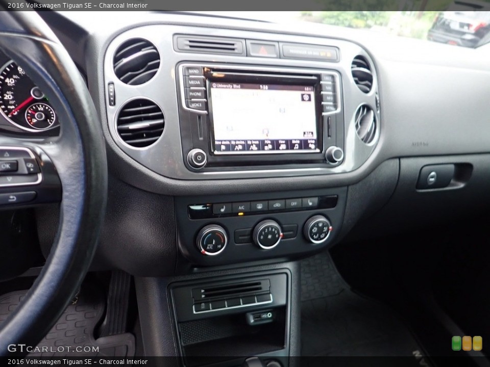 Charcoal Interior Controls for the 2016 Volkswagen Tiguan SE #138318358
