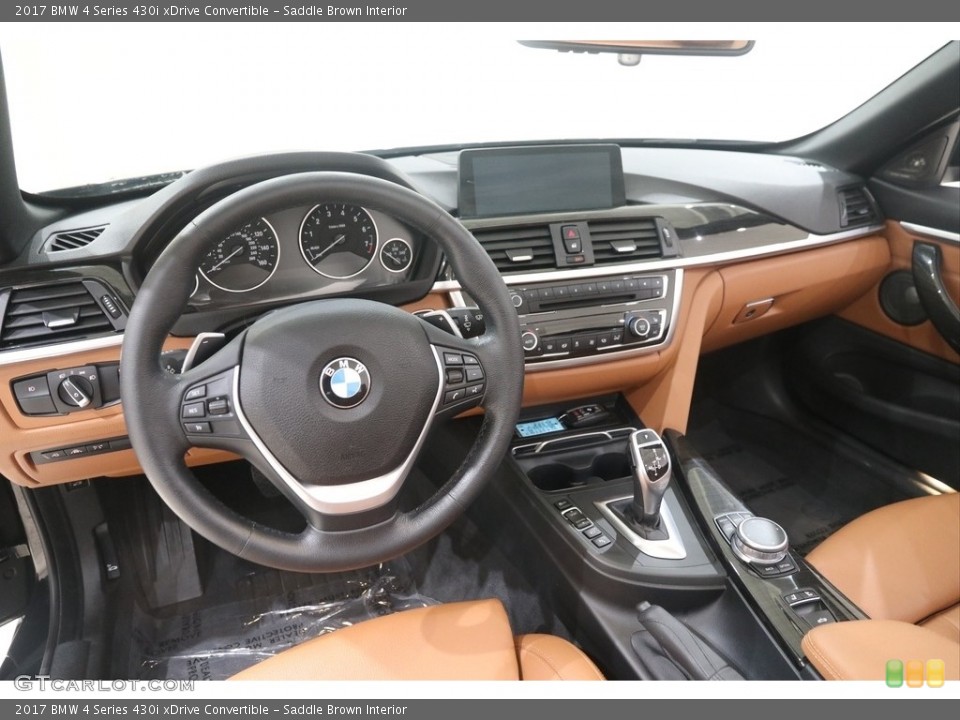 Saddle Brown Interior Front Seat for the 2017 BMW 4 Series 430i xDrive Convertible #138319051