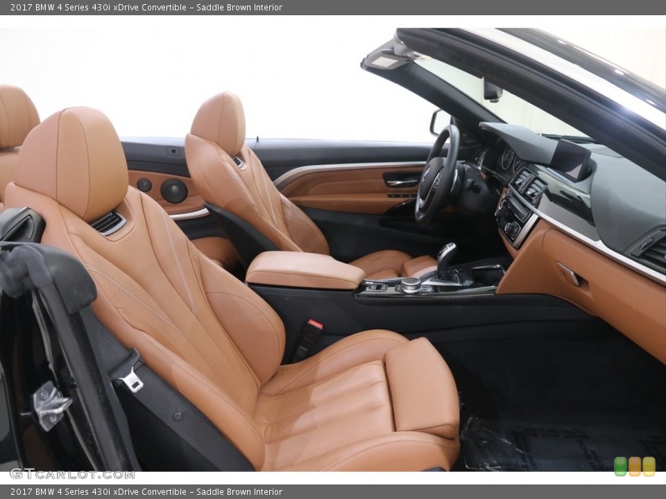 Saddle Brown 2017 BMW 4 Series Interiors