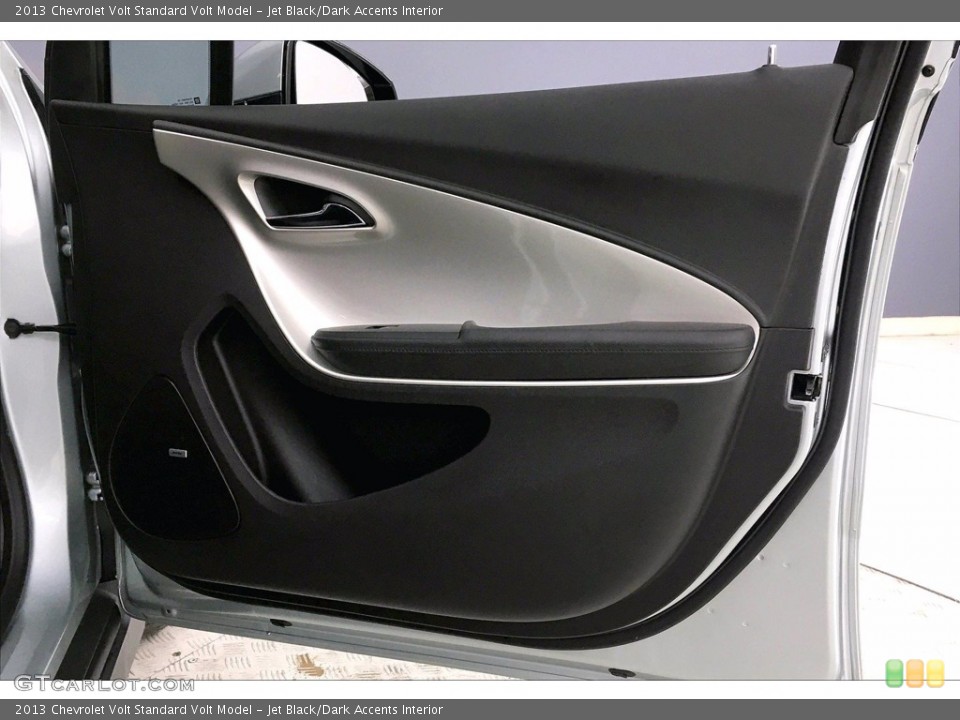 Jet Black/Dark Accents Interior Door Panel for the 2013 Chevrolet Volt  #138319986
