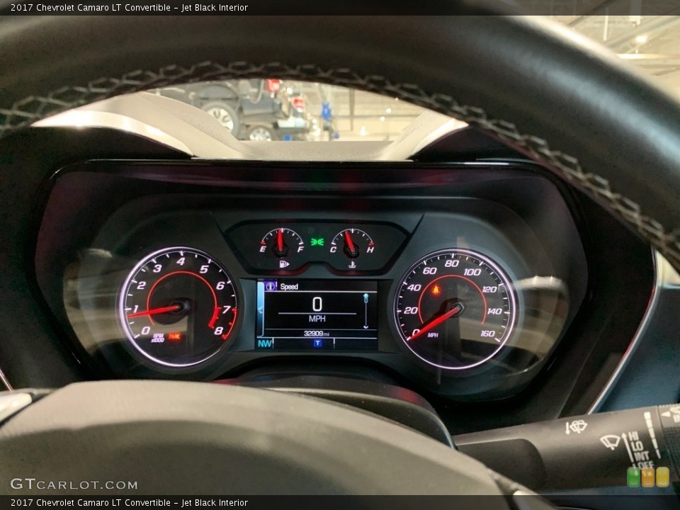 Jet Black Interior Gauges for the 2017 Chevrolet Camaro LT Convertible #138325626