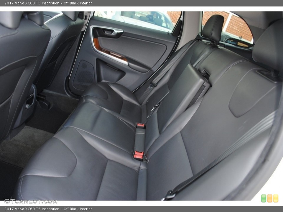 Off Black Interior Rear Seat for the 2017 Volvo XC60 T5 Inscription #138325950