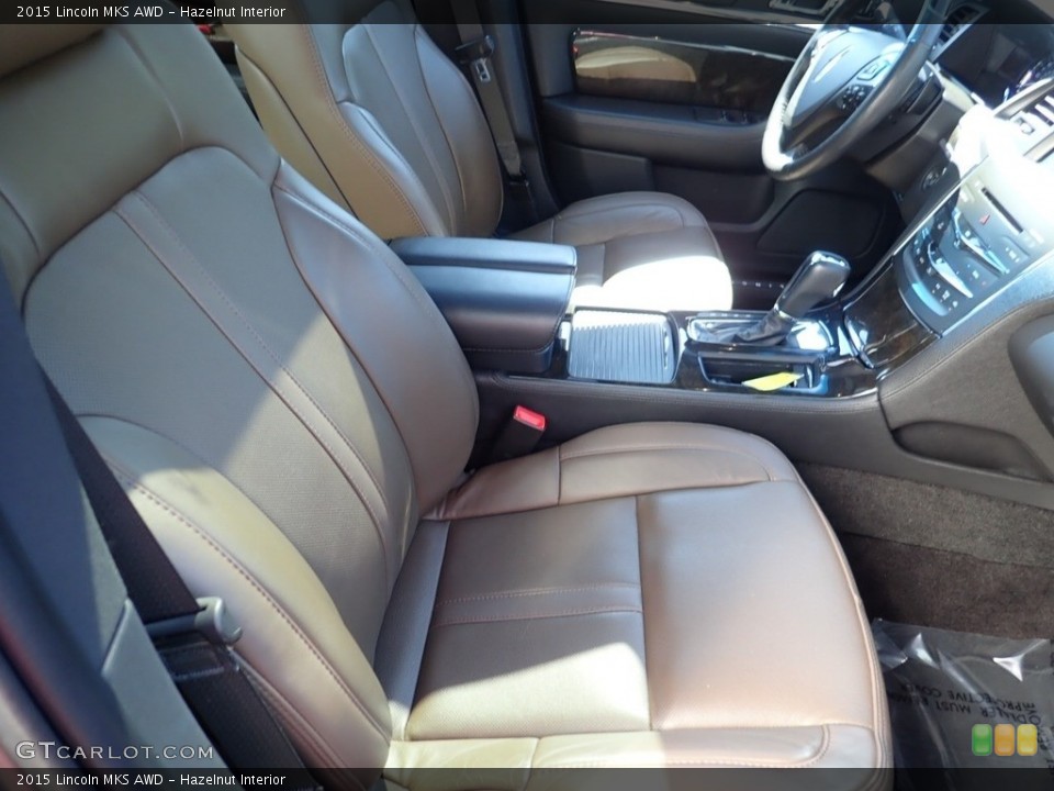 Hazelnut 2015 Lincoln MKS Interiors