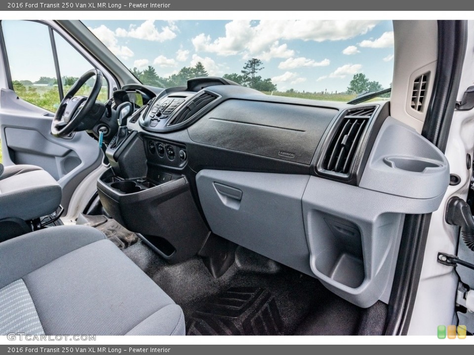 Pewter Interior Dashboard for the 2016 Ford Transit 250 Van XL MR Long #138334091