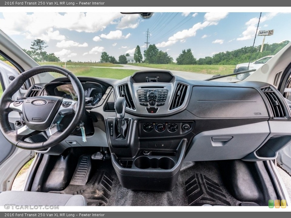 Pewter Interior Dashboard for the 2016 Ford Transit 250 Van XL MR Long #138334133