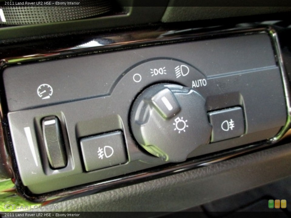 Ebony Interior Controls for the 2011 Land Rover LR2 HSE #138334154