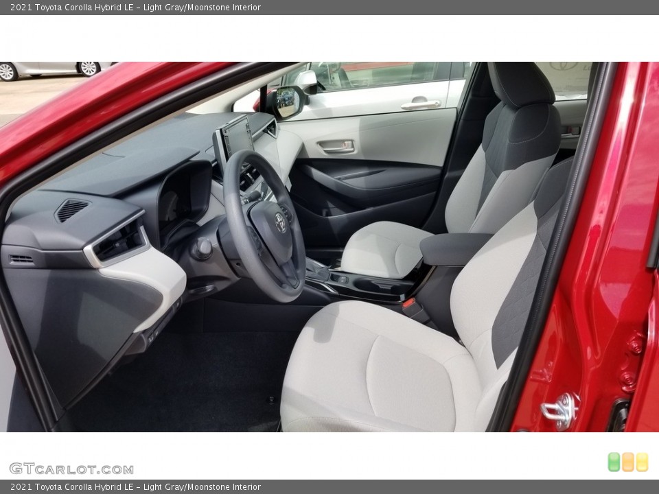 Light Gray/Moonstone Interior Photo for the 2021 Toyota Corolla Hybrid LE #138337350