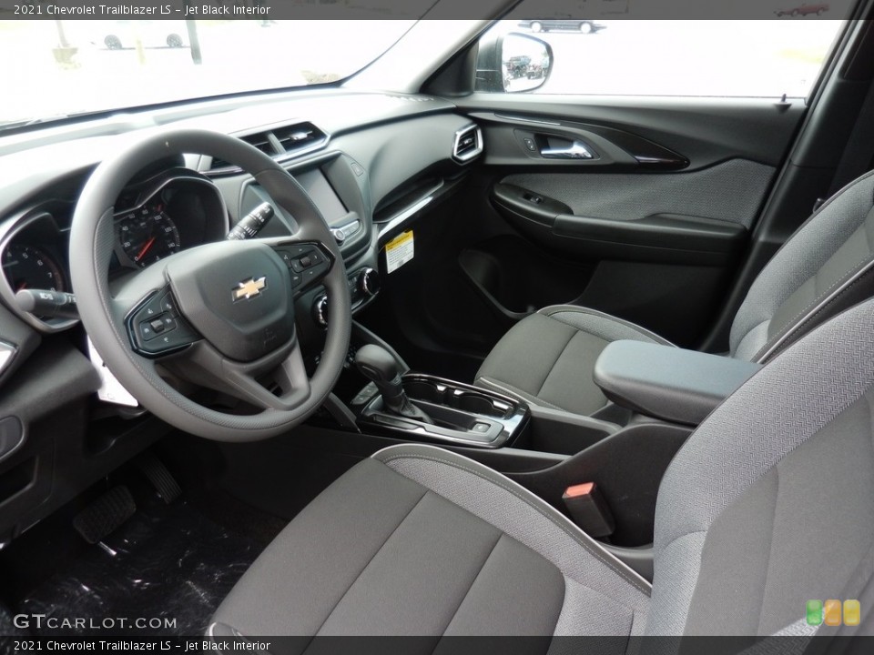 Jet Black Interior Photo for the 2021 Chevrolet Trailblazer LS #138337620