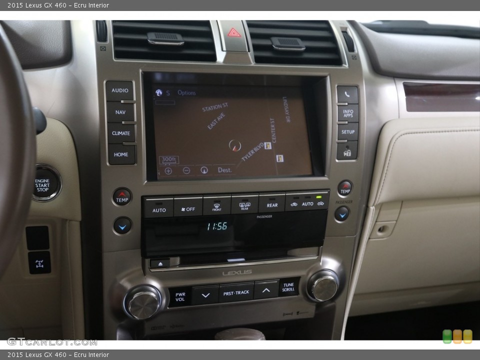 Ecru Interior Controls for the 2015 Lexus GX 460 #138338706