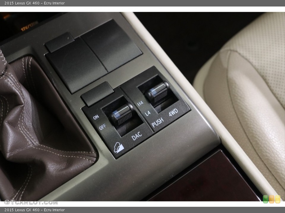 Ecru Interior Controls for the 2015 Lexus GX 460 #138338802