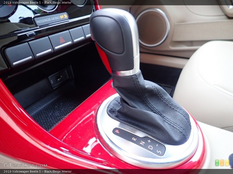 Black/Beige Interior Transmission for the 2019 Volkswagen Beetle S #138342180