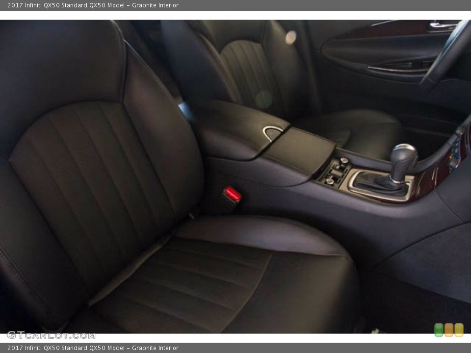 Graphite Interior Front Seat for the 2017 Infiniti QX50  #138343191