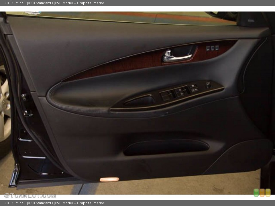 Graphite Interior Door Panel for the 2017 Infiniti QX50  #138343287