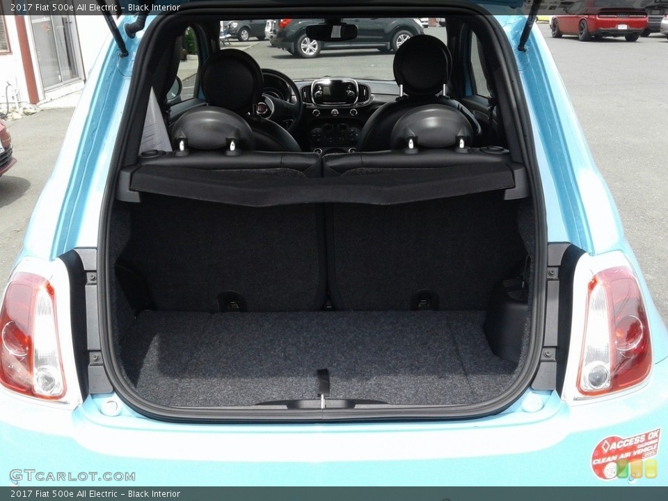 Black Interior Trunk for the 2017 Fiat 500e All Electric #138343308