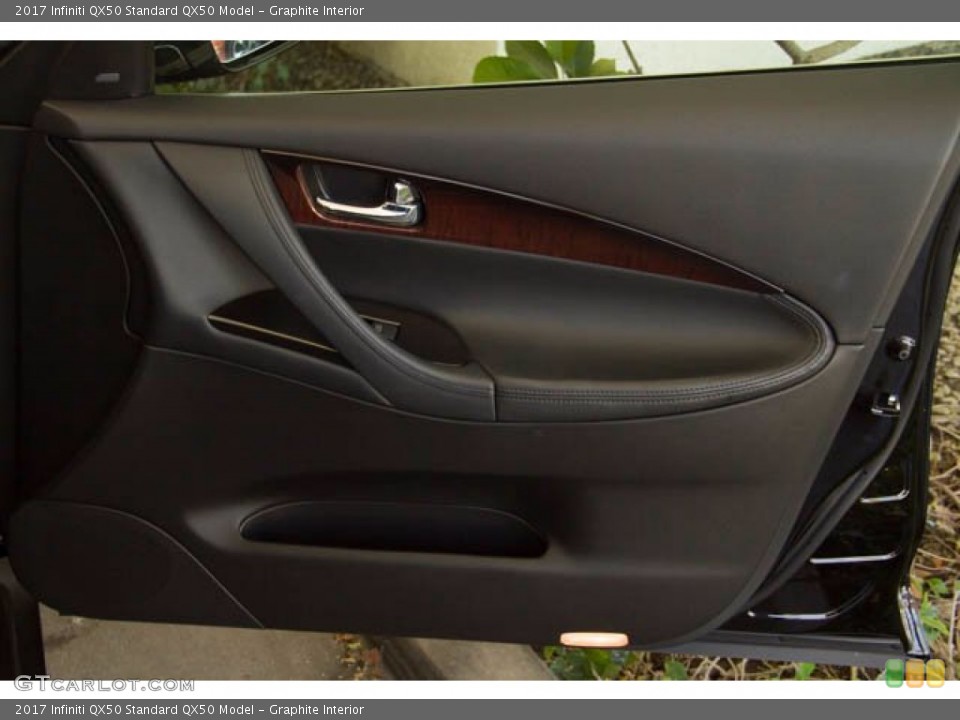 Graphite Interior Door Panel for the 2017 Infiniti QX50  #138343356
