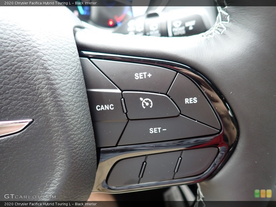 Black Interior Steering Wheel for the 2020 Chrysler Pacifica Hybrid Touring L #138345090