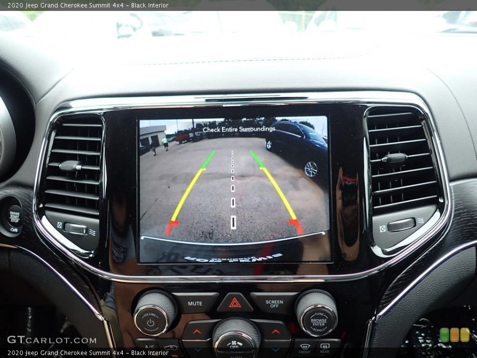 Black Interior Navigation for the 2020 Jeep Grand Cherokee Summit 4x4 #138345753