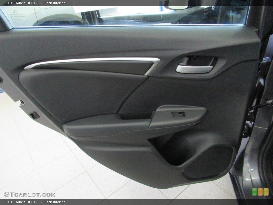 Black Interior Door Panel for the 2016 Honda Fit EX-L #138346332