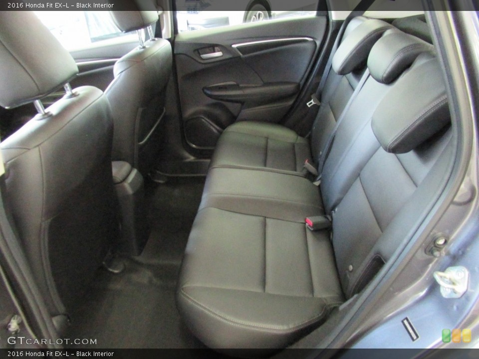 Black Interior Rear Seat for the 2016 Honda Fit EX-L #138346360
