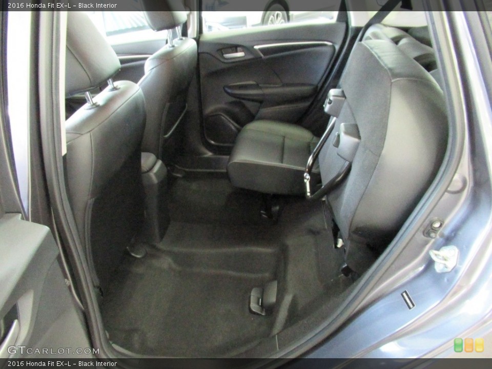Black Interior Rear Seat for the 2016 Honda Fit EX-L #138346380