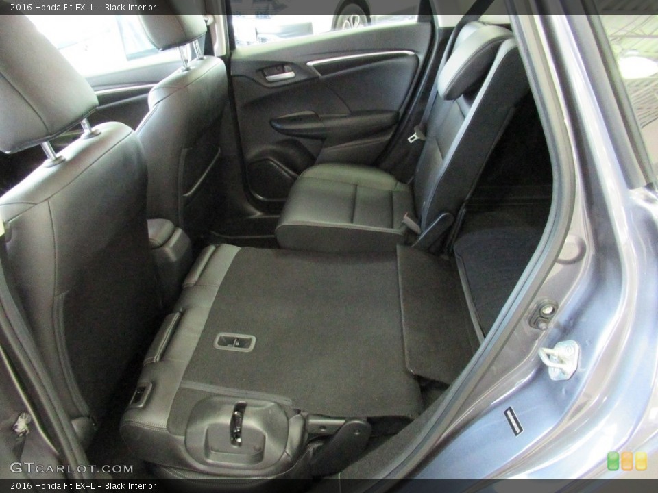 Black Interior Rear Seat for the 2016 Honda Fit EX-L #138346395