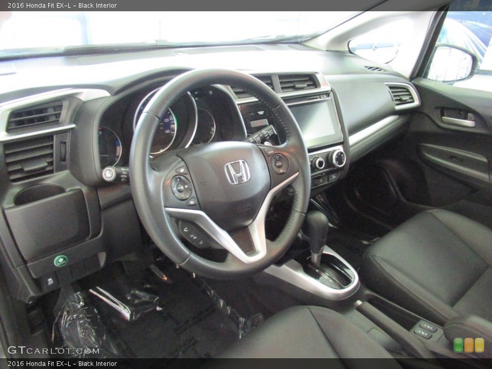 Black Interior Dashboard for the 2016 Honda Fit EX-L #138346422