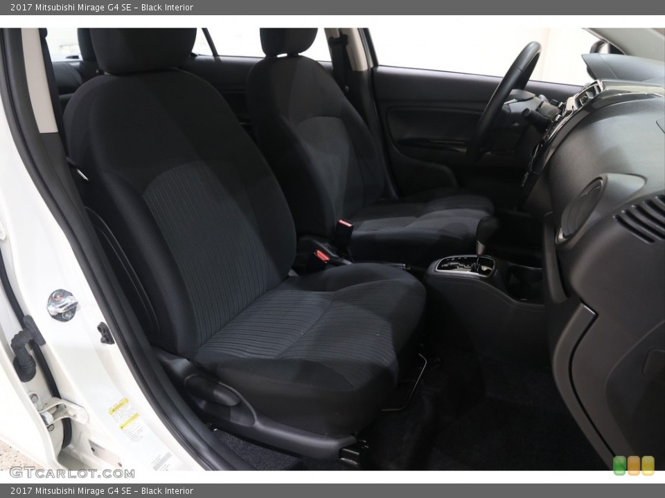 Black 2017 Mitsubishi Mirage G4 Interiors