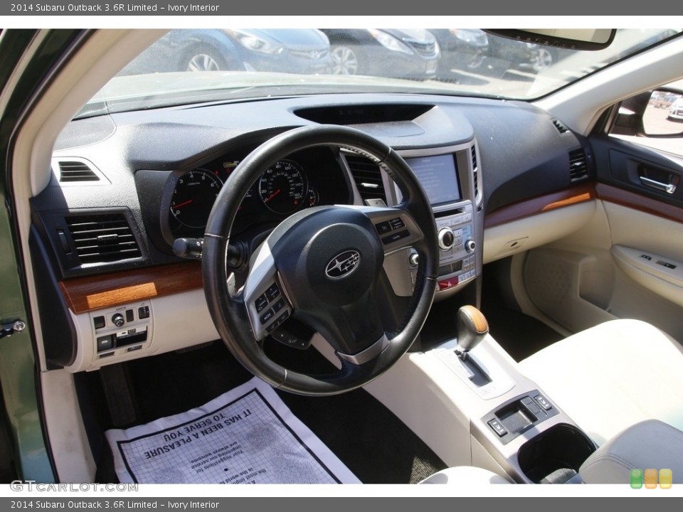Ivory Interior Dashboard for the 2014 Subaru Outback 3.6R Limited #138353487