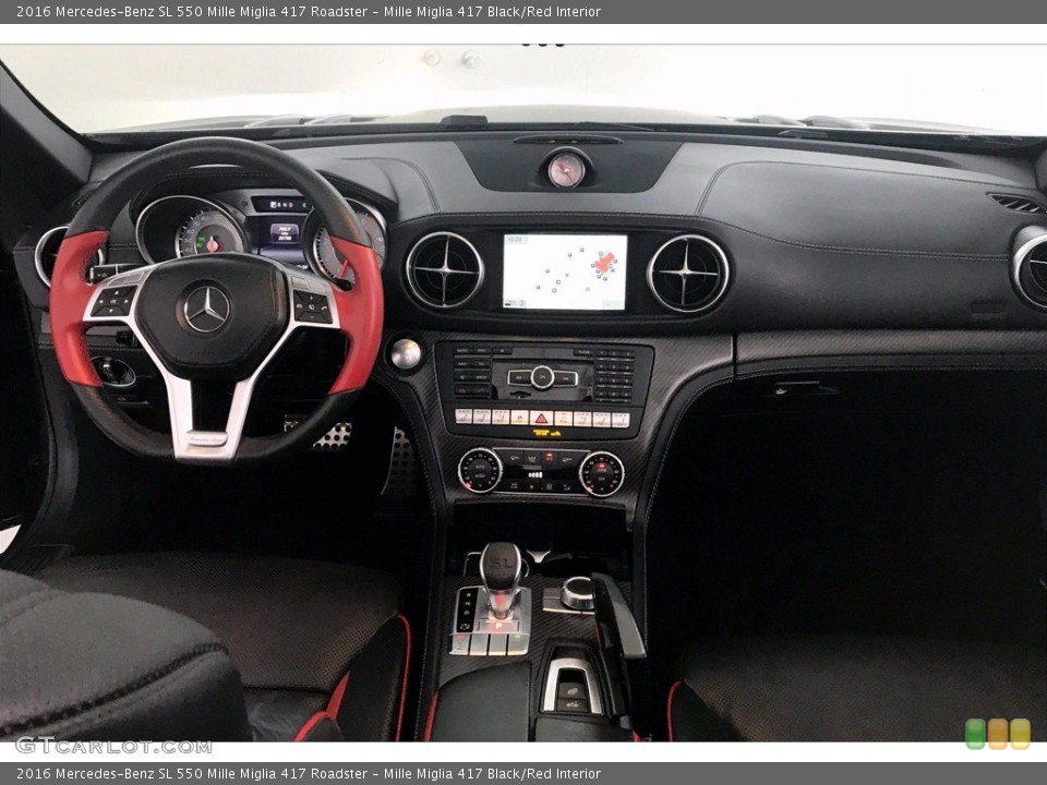 Mille Miglia 417 Black/Red Interior Dashboard for the 2016 Mercedes-Benz SL 550 Mille Miglia 417 Roadster #138357612