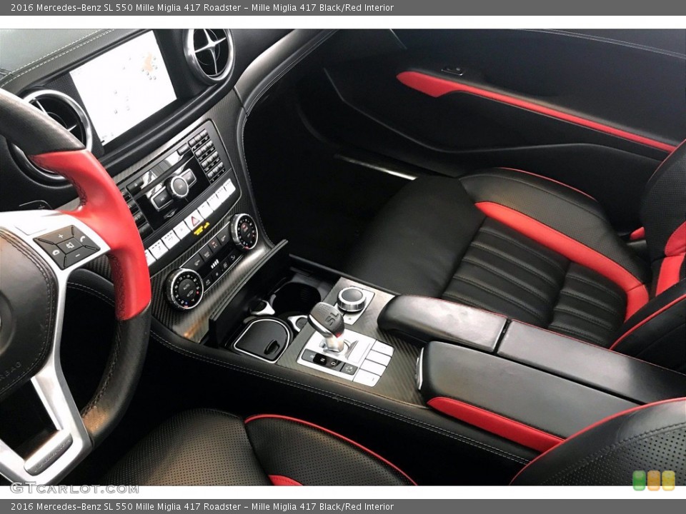 Mille Miglia 417 Black/Red Interior Controls for the 2016 Mercedes-Benz SL 550 Mille Miglia 417 Roadster #138357690