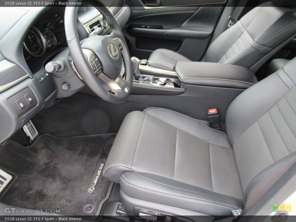 Black Interior Photo for the 2018 Lexus GS 350 F Sport #138361430