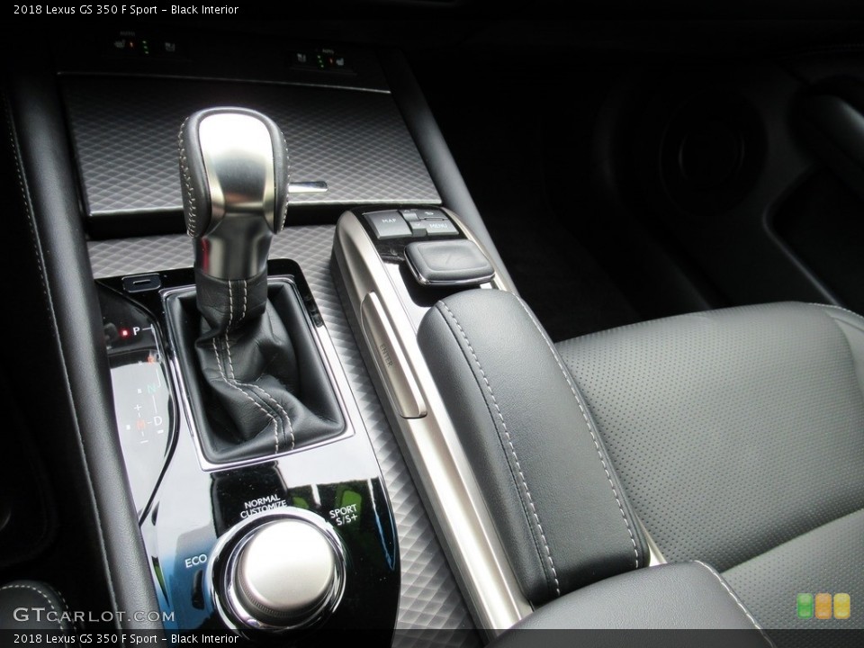 Black Interior Transmission for the 2018 Lexus GS 350 F Sport #138361652