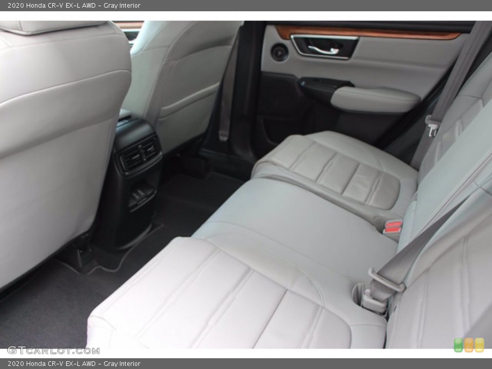 Gray Interior Rear Seat for the 2020 Honda CR-V EX-L AWD #138364064