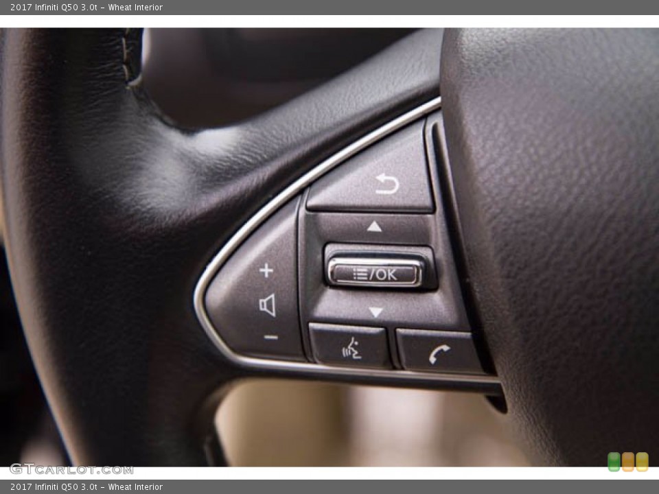 Wheat Interior Steering Wheel for the 2017 Infiniti Q50 3.0t #138372089