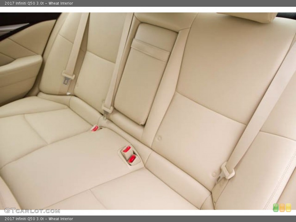 Wheat Interior Rear Seat for the 2017 Infiniti Q50 3.0t #138372154