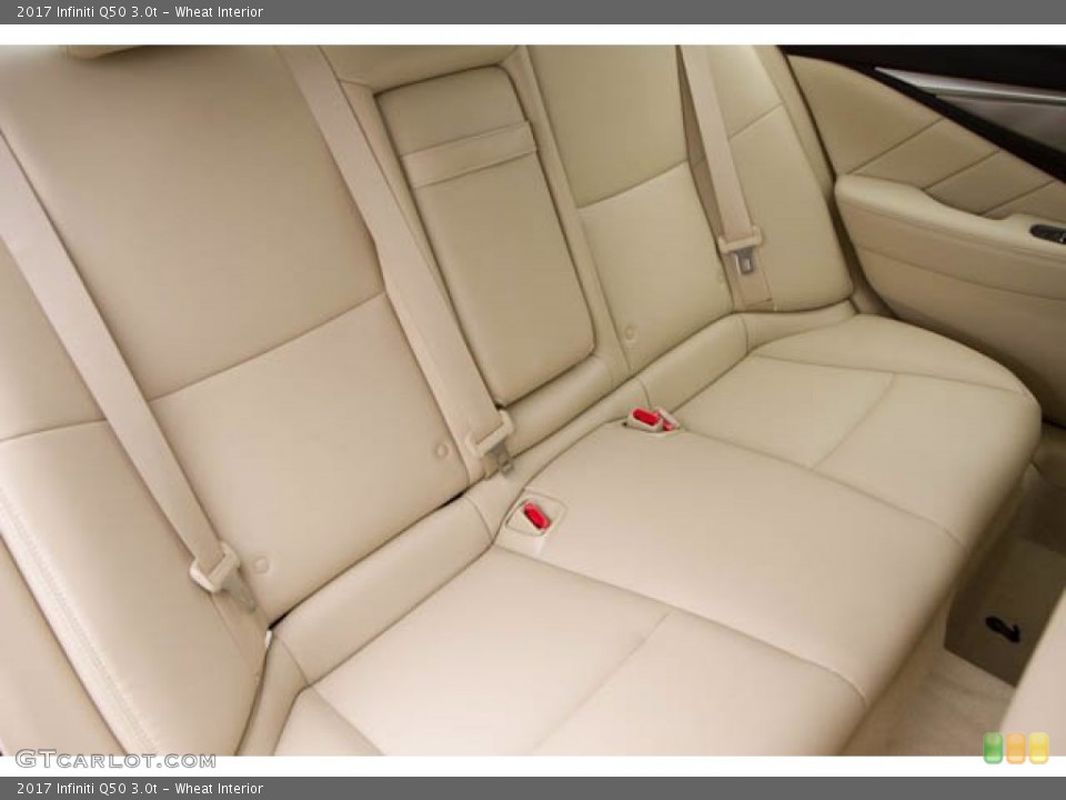 Wheat Interior Rear Seat for the 2017 Infiniti Q50 3.0t #138372188
