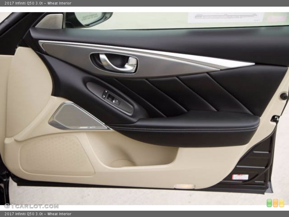 Wheat Interior Door Panel for the 2017 Infiniti Q50 3.0t #138372293