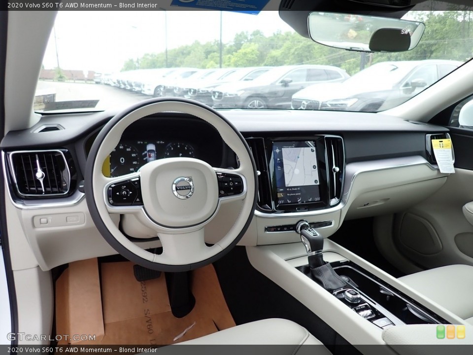 Blond 2020 Volvo S60 Interiors