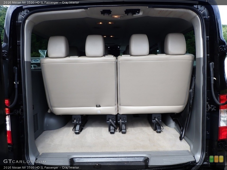 Gray Interior Trunk for the 2016 Nissan NV 3500 HD SL Passenger #138376669