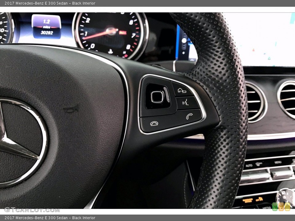Black Interior Controls for the 2017 Mercedes-Benz E 300 Sedan #138379429